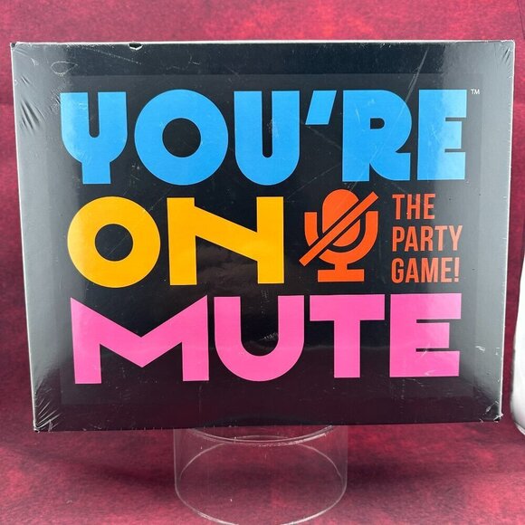 Buffalo Games Other - You're On Mute - Buffalo Games Party Game for Family Game Night NEW Sealed Read